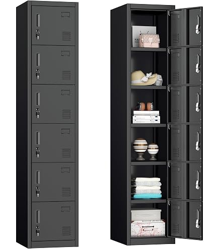 Amazon.com: WINHOLT EQUIPMENT WL-66 Lockers, 6 Tier, Floor Mounted
